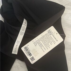 Lululemon HR Ribbed Contoured HR tight size 4 28’ black